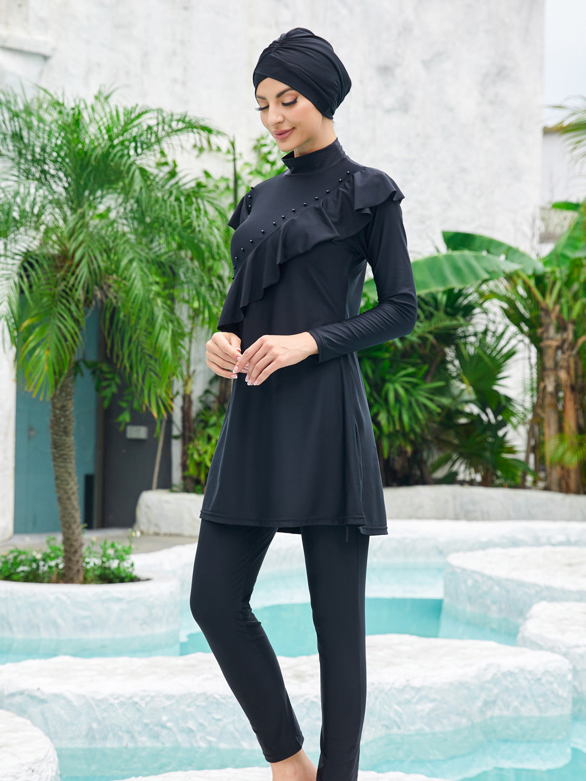Muslim Long Sleeve Women's Swimsuit