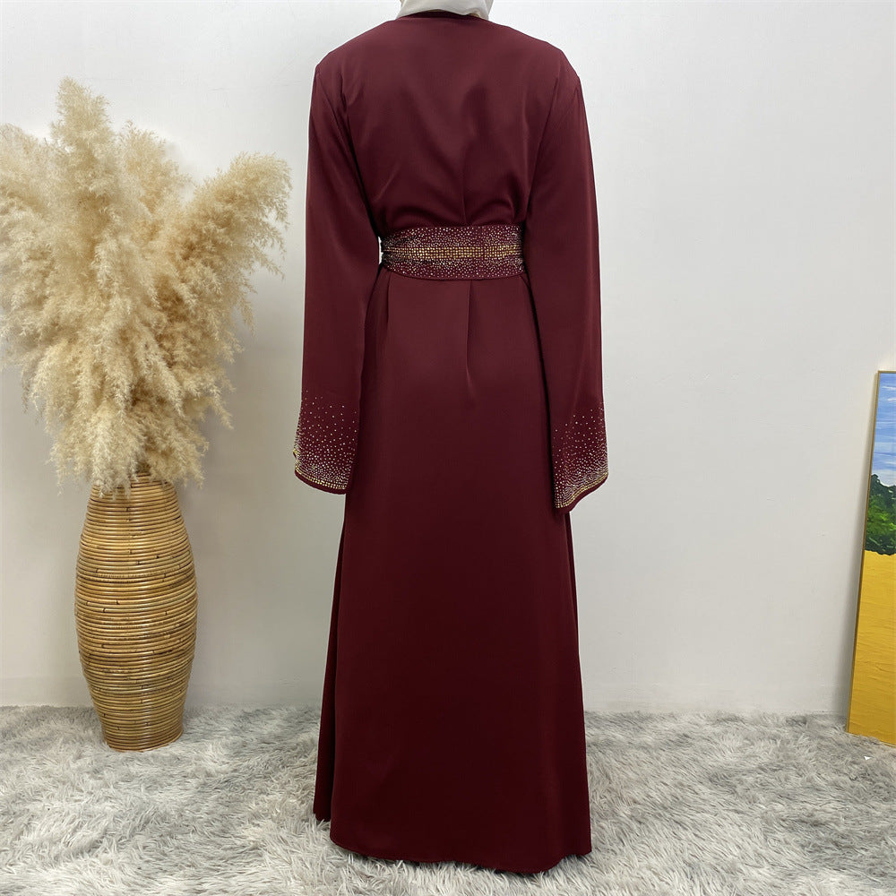 Women Glitter Thick Abayas