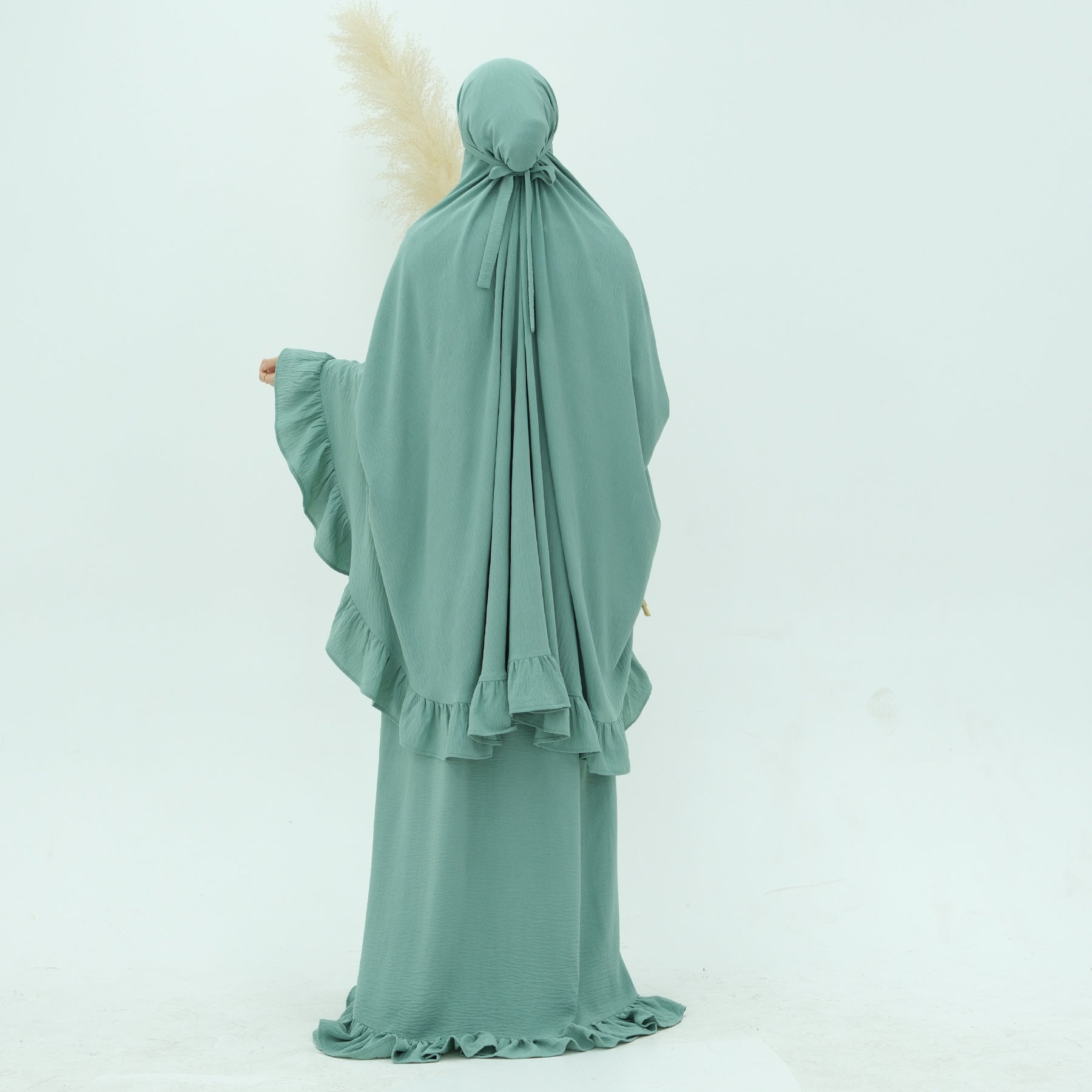 Solid Color Jilbab Abaya Niqab