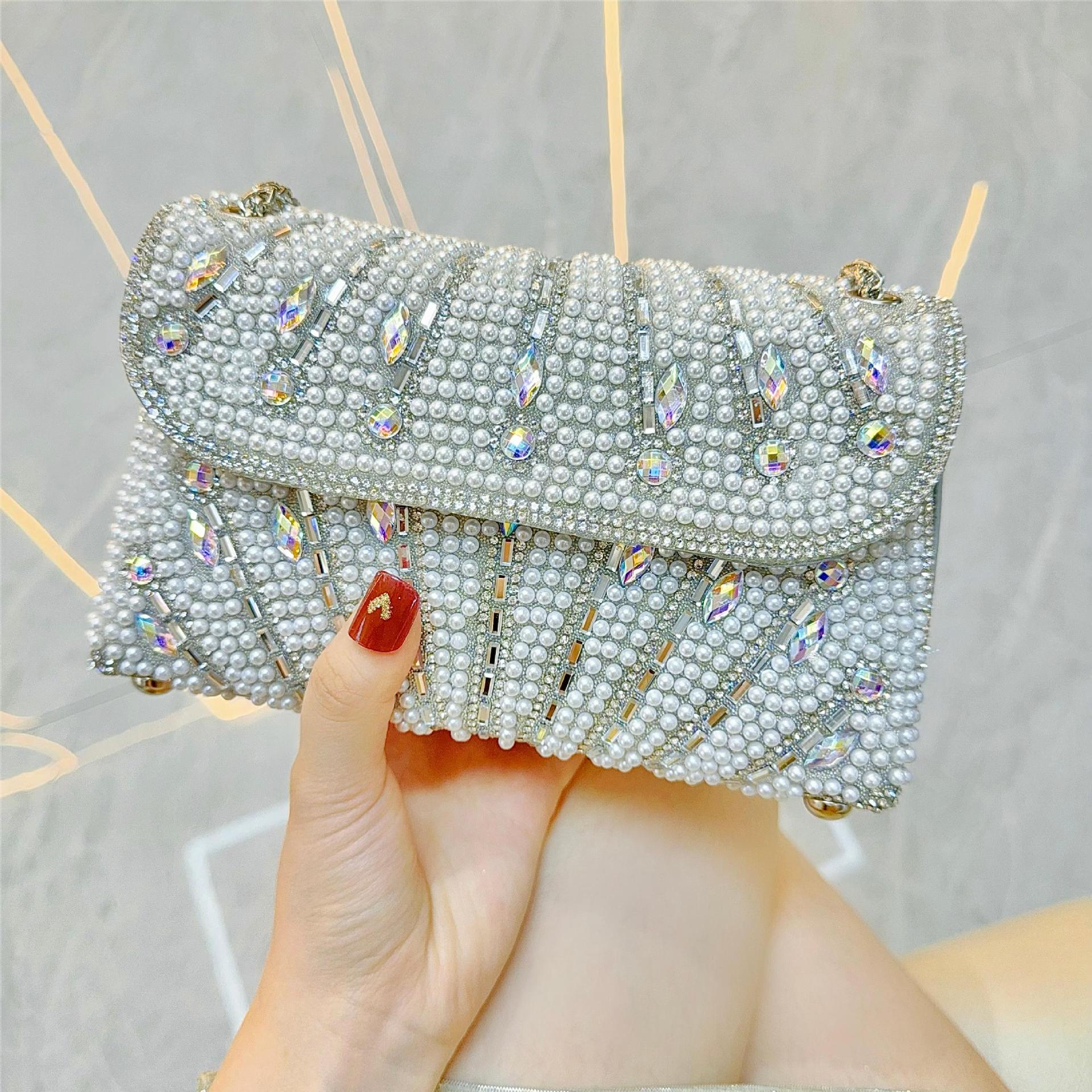 Stylish Rhinestone Handbag