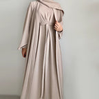 Robe Cardigan Abaya With Hijab