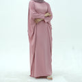 Luxury Rhinestone Embellished Abaya Dress