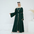 Bow Sleeve Abaya Set