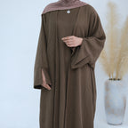 Thick knitted Sweater Abaya
