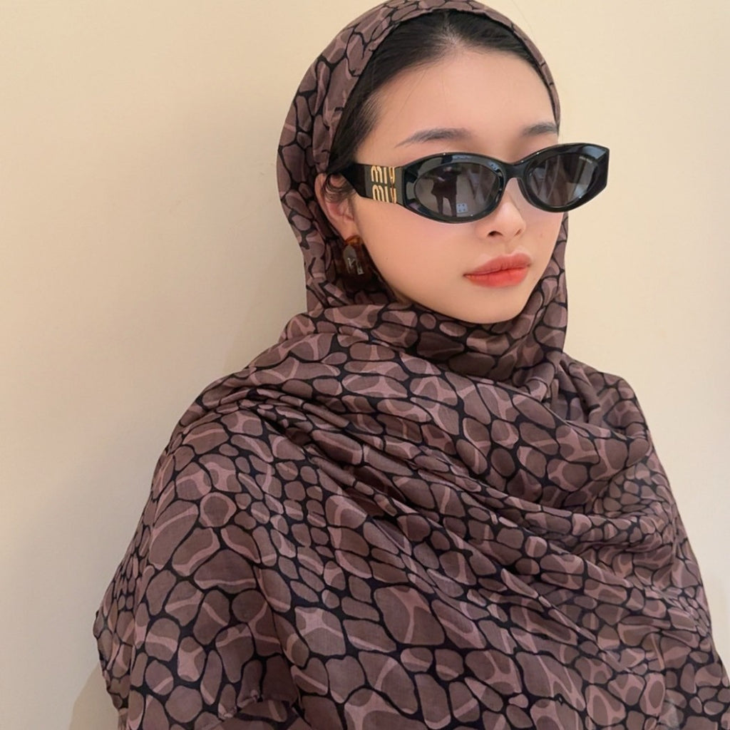 Fashion Watercolor Soft Hijab Scarf