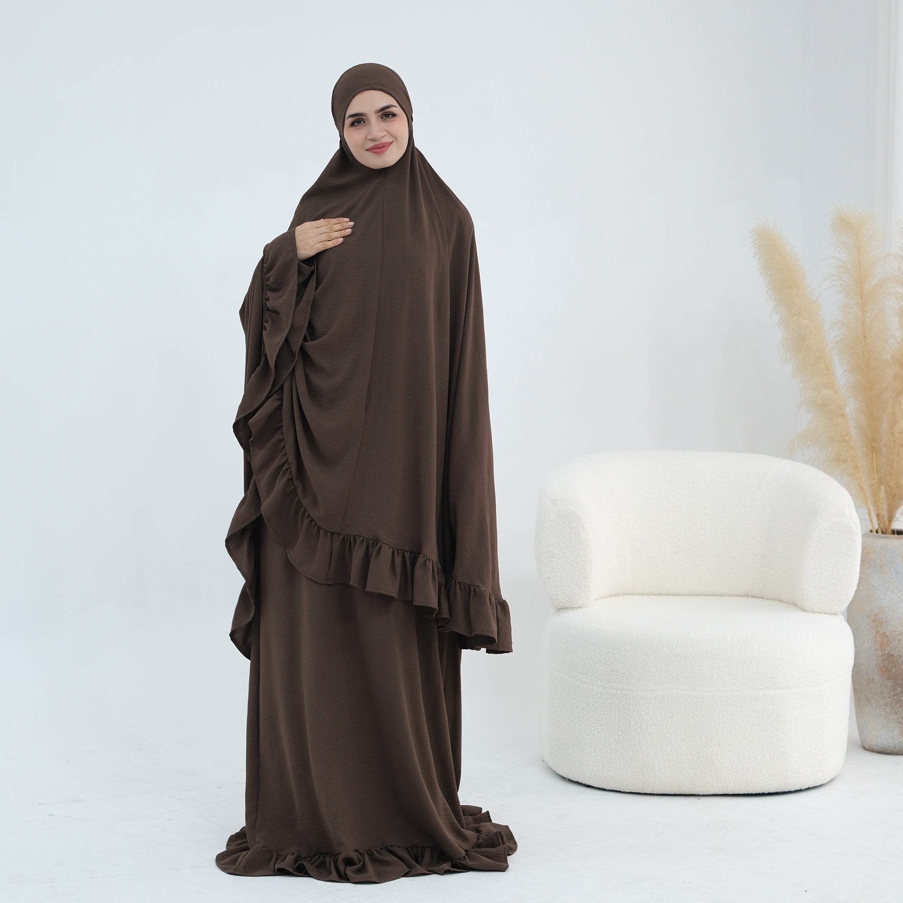 Muslim Full Cover Layers Khimar