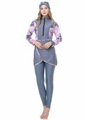 Colored Printing Colorful 3PCS Swimwear Burkini