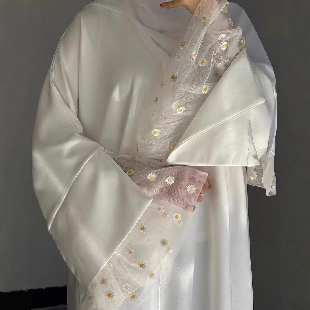 Splicing Lace Daisy Dress