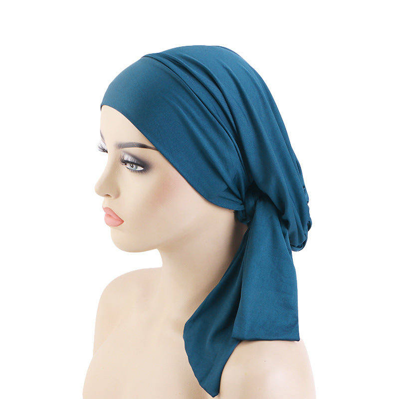 Elastic Headband Cap Hijab