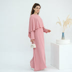 Elegant Cape Dress Set