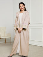 Embroidere Elegan Batwin Sleev Abaya