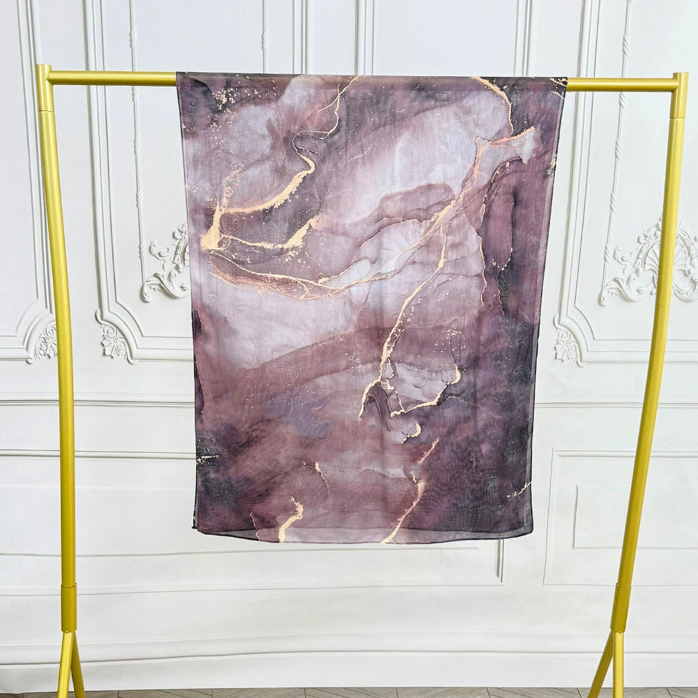 Watercolor Printed Hijab