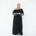 Women Embroidery Kimono Ramadan Abaya