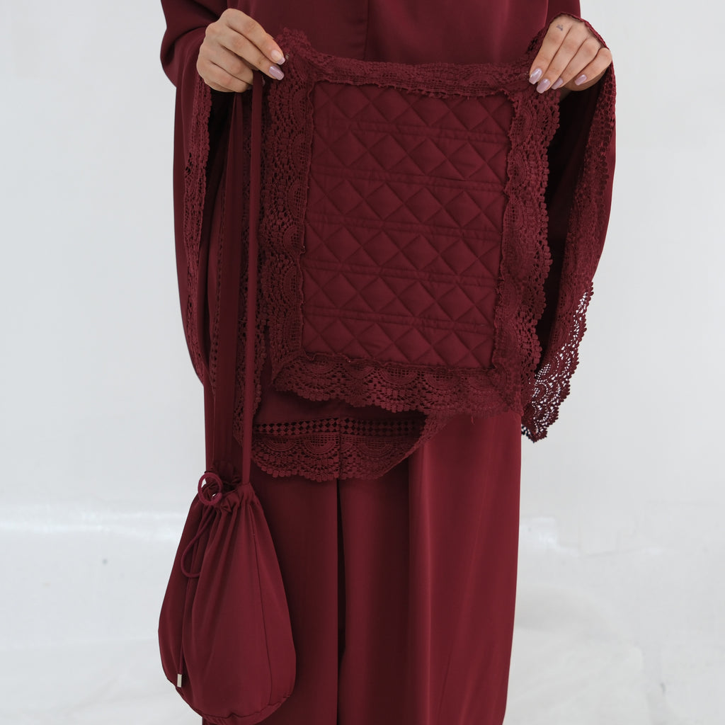 4 Pcs Prayer Abaya Set