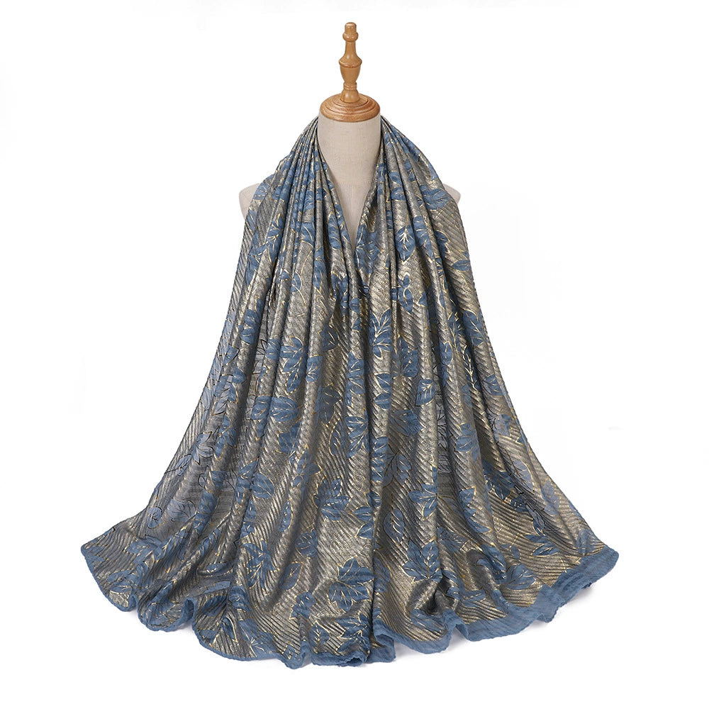 Maple Leaf Printed Hijab