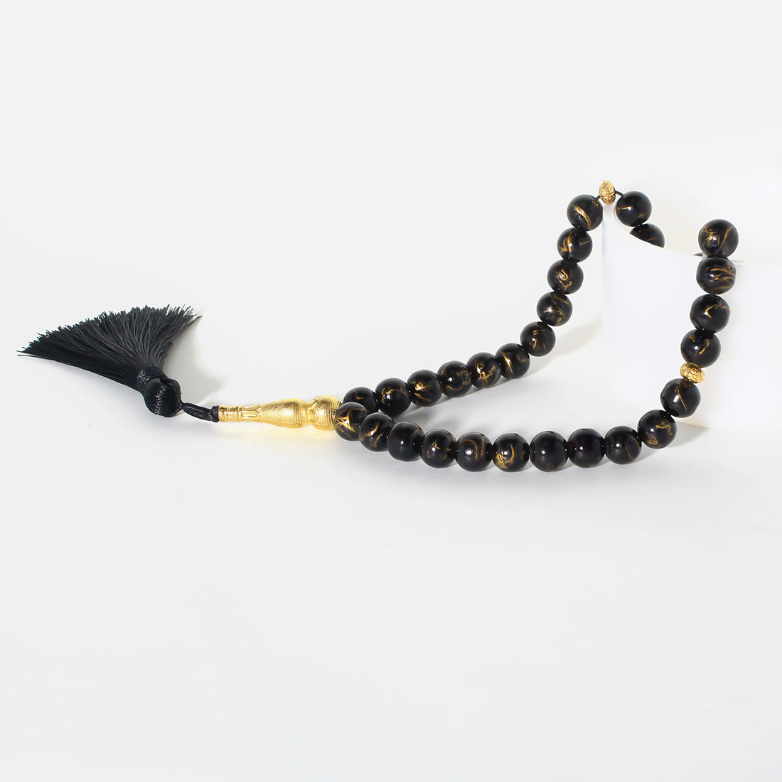 خرز ملون على شكل فشار