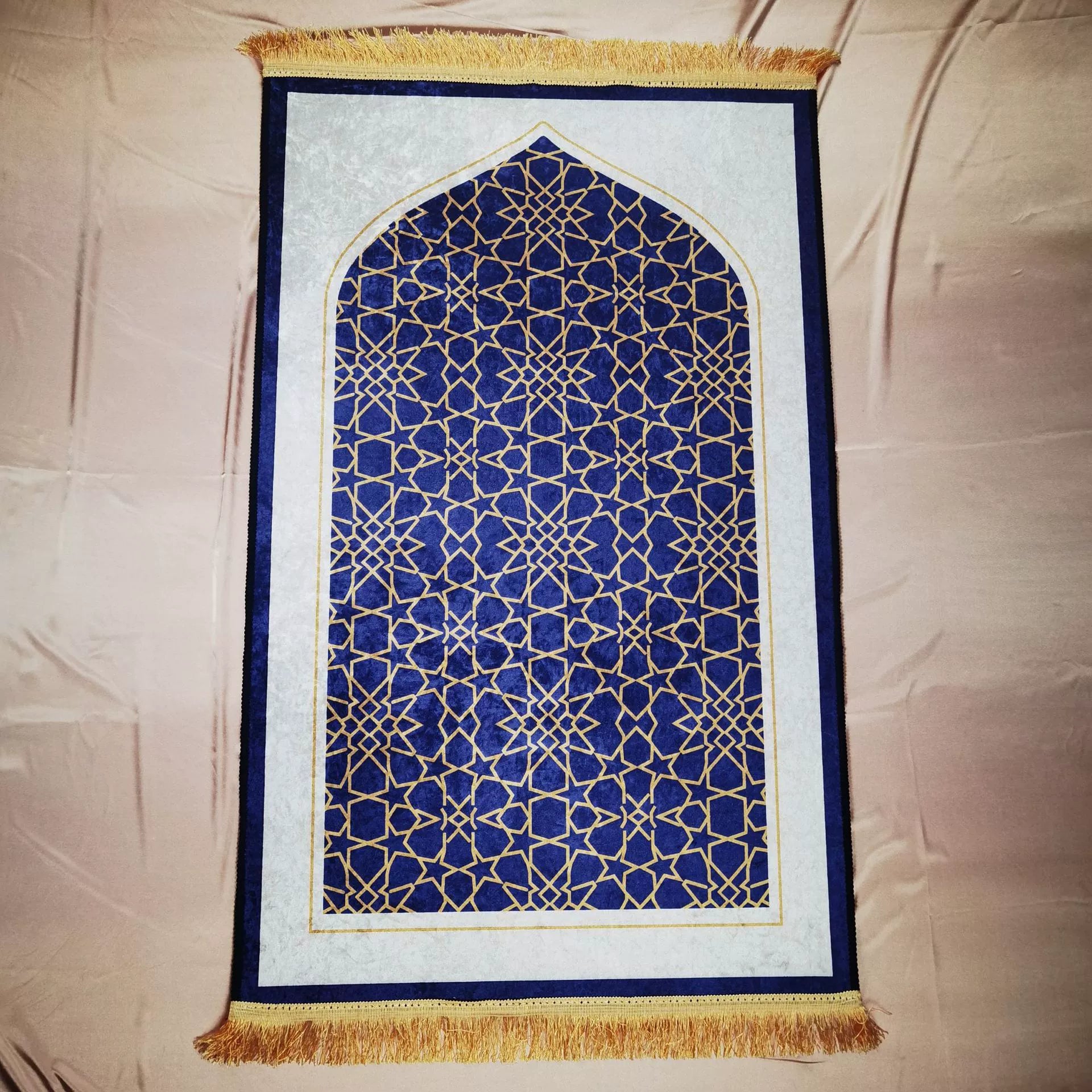 Ramadan Floral Prayer Rug - PM - 2