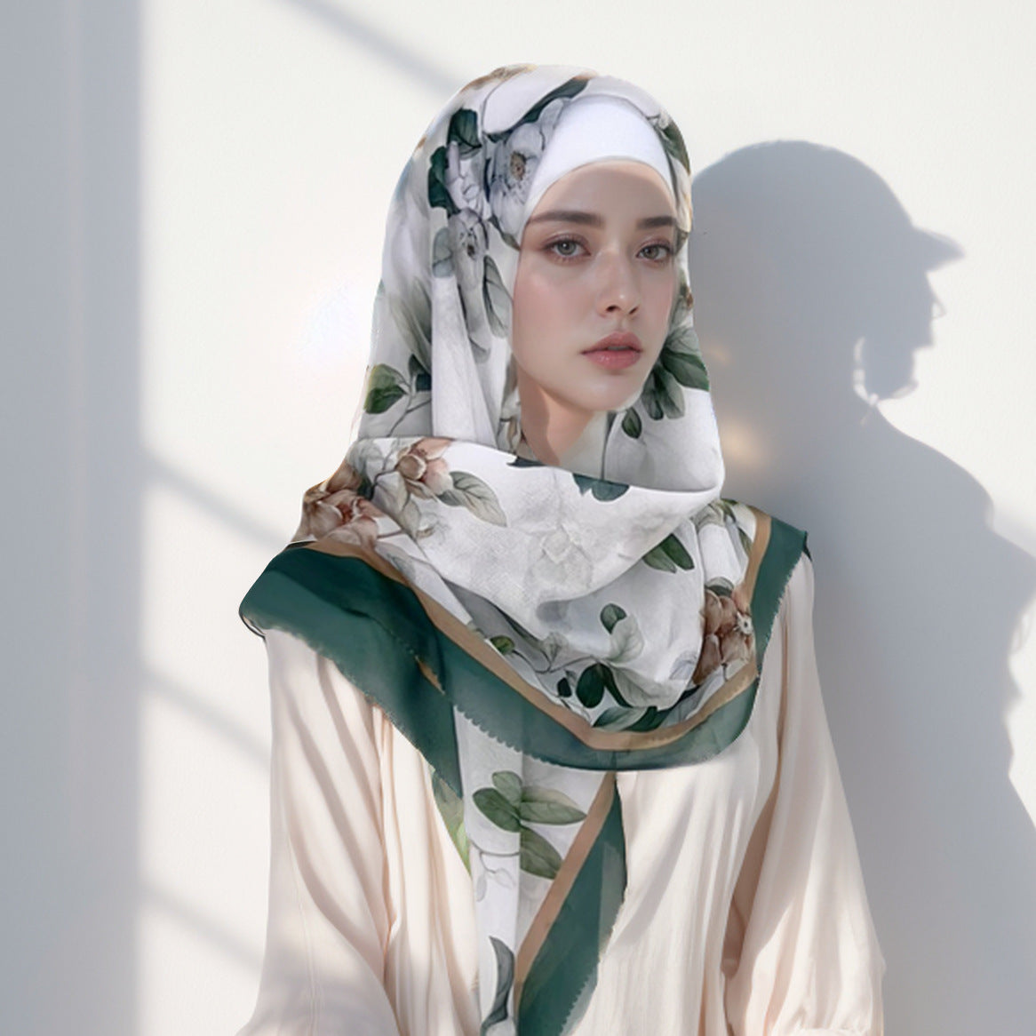 100 Color Wave Printed Hijab 51-75