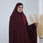Solid Color Overhead Jilbab