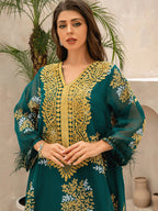 Floral Elegant Kaftan