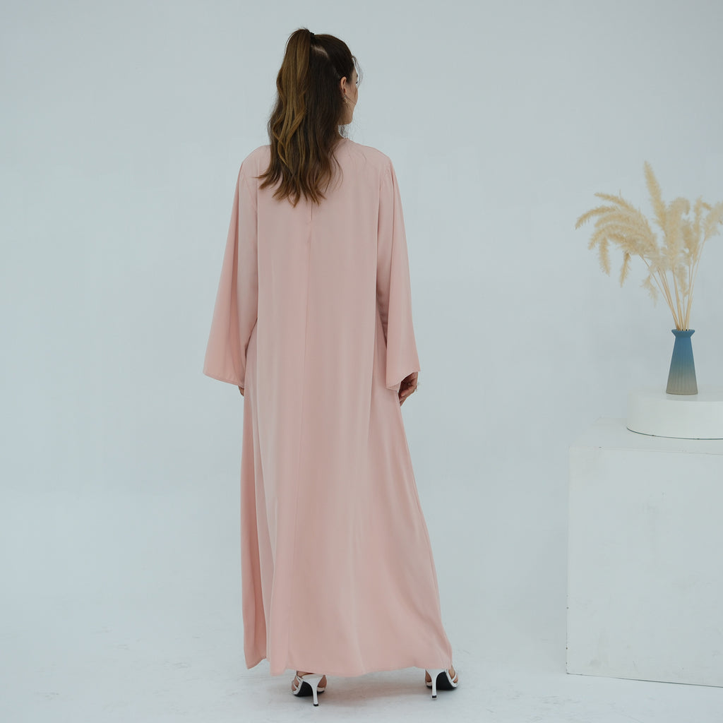 Solid Color Various Styles Abaya Dresses