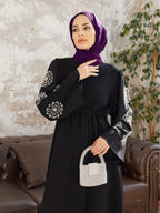 Nail Bead Hot Stamping Elegant Dress