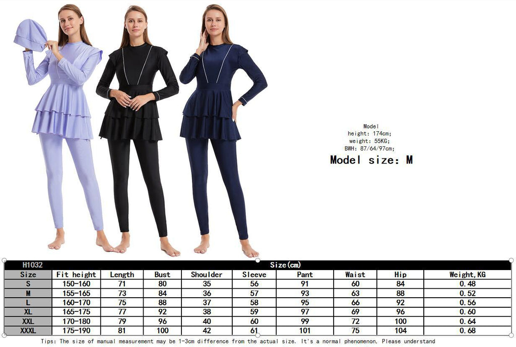 ملابس السباحة البوركيني للنساء 