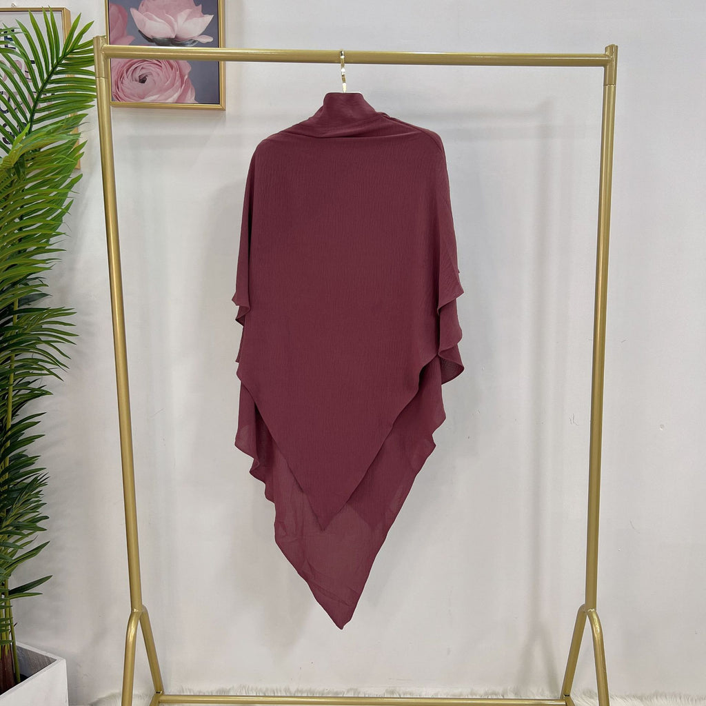 Middle Eastern Solid Color Hijab