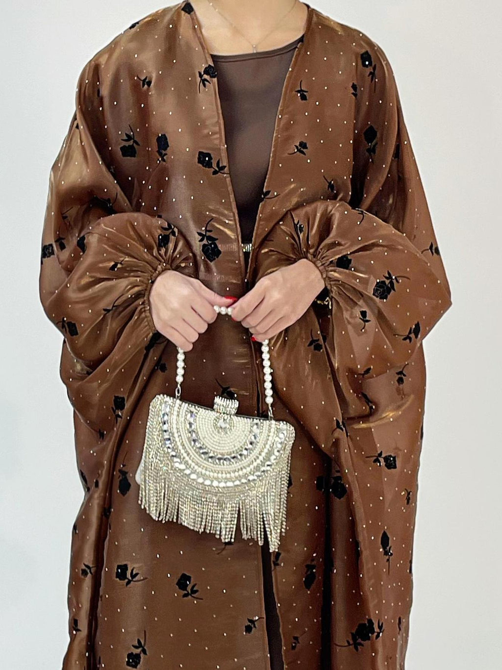 Elegant Rose Skirt Set