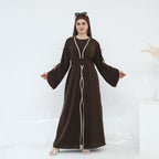 Bow Sleeve Abaya Set
