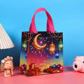 Ramadan Tote Shopping Bags 10 Pcs Pink