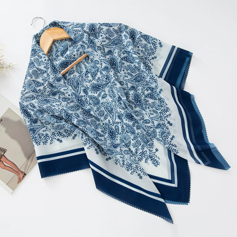 100 Color Wave Printed Hijab 26-50