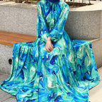 Women  Printed Evening Dress
