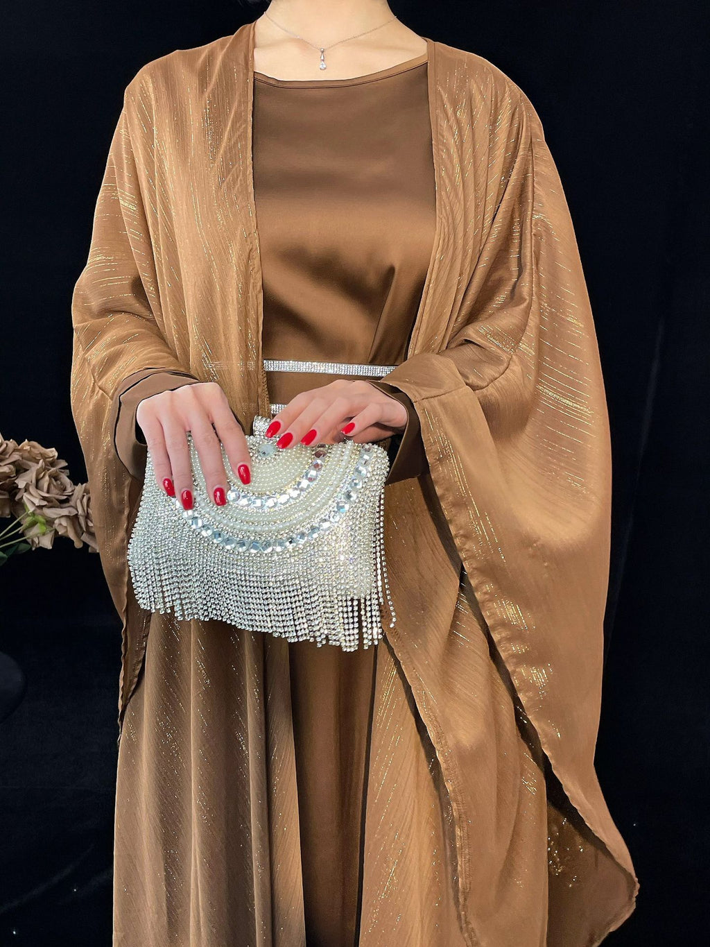 Golden Thread Elegant Sparkling Set