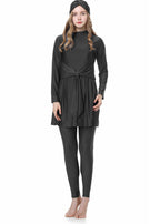 Lace Up 3PCS Swimwear Burkini