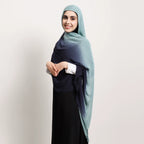 Gradient Wide Edge Hijab