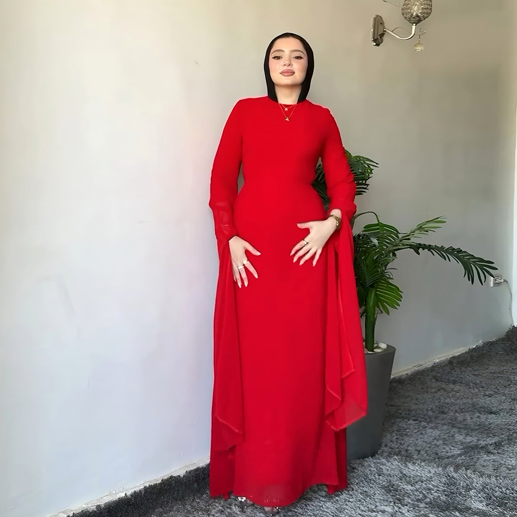 Double Layered Elegant Dress