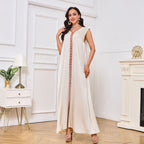 عبايات حمراء مطبوعة