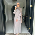 Adjustable Waist Dress Abaya