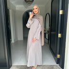 Adjustable Waist Dress Abaya