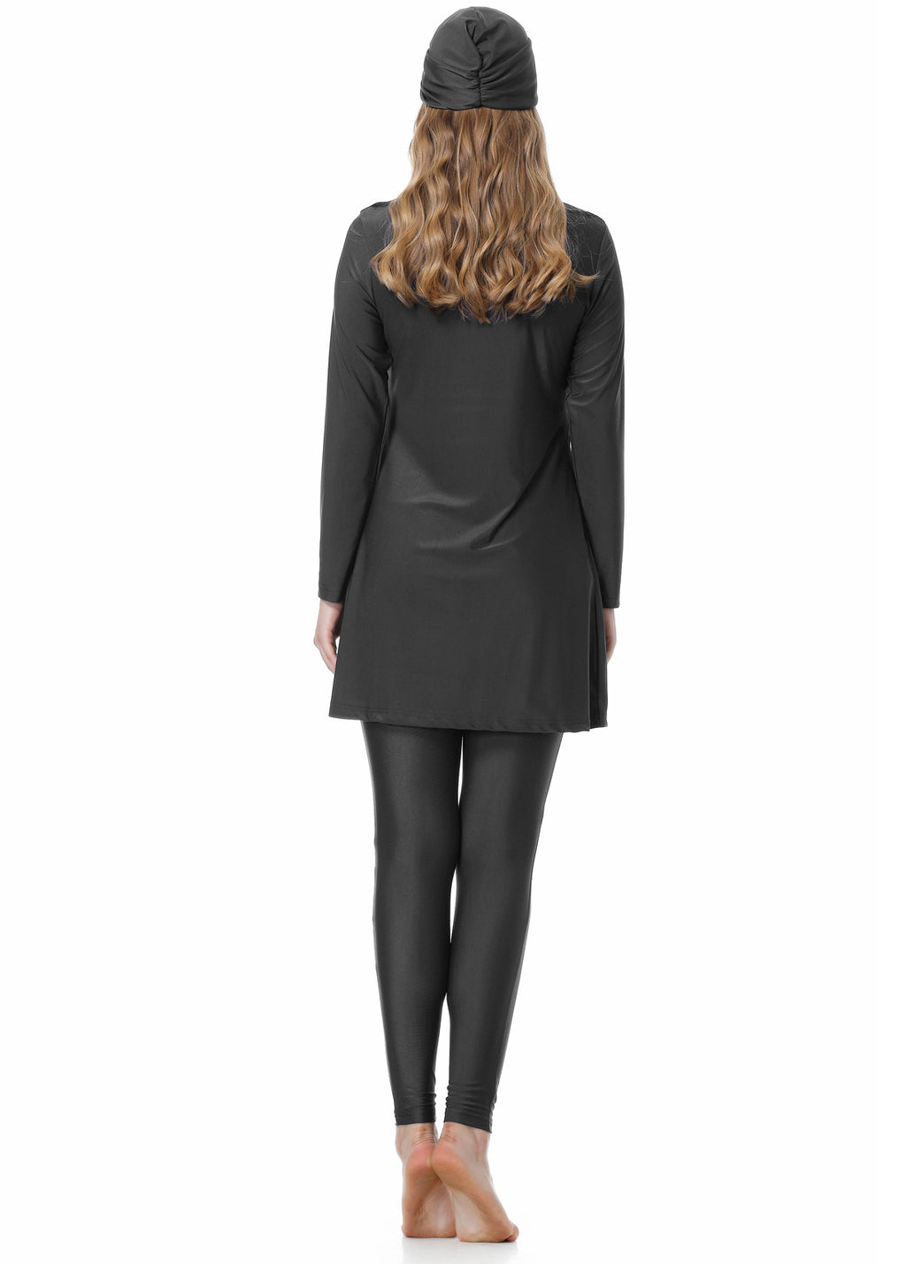 Lace Up 3PCS Swimwear Burkini