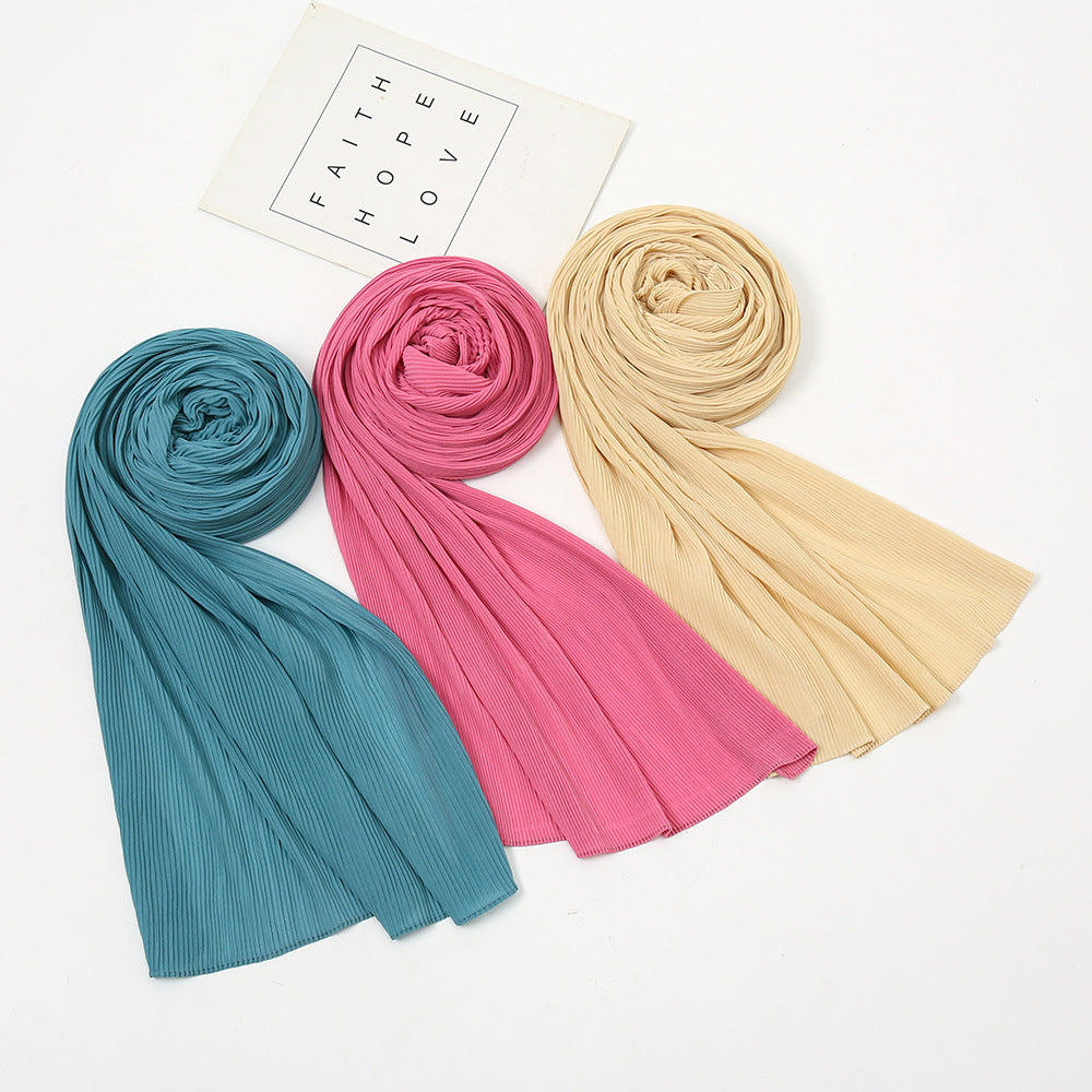 Chiffon Pleats Hijab