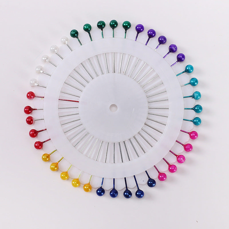 دبابيس مستقيمة - ملونة