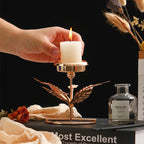 Leaf Branch Candle Holder for Table Decor