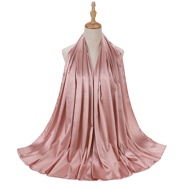 Solid Color Fashion Hijab