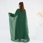 Luxury Sequin Dress 3PCS Abaya