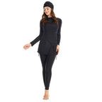 Swimsuit Long Sleeve Long Panty 3 Piece Set