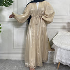 Shiny Satin Abayas