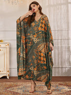 Vintage Print Abayas