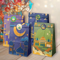 Ramadan Paper Bags with Stickers 12 Pcs S659